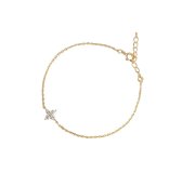 Bransoletka z kwiatkiem