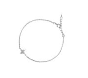 Bransoletka z kwiatkiem