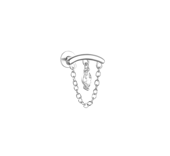 Hidden helix marquise