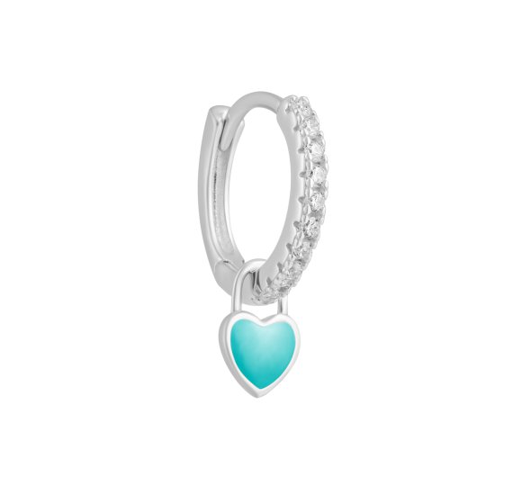 Candy heart turquoise