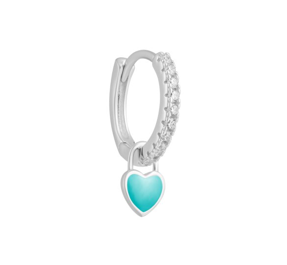 Candy heart turquoise