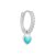 Candy heart turquoise