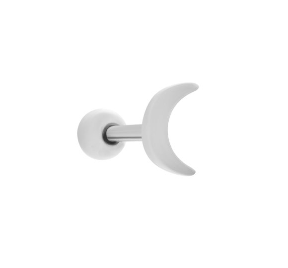 Half moon piercing