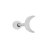 Half moon piercing