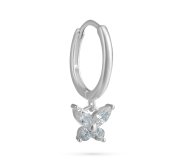 Hoop sparkle butterfly