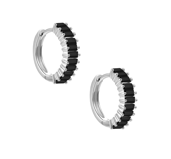 Miracle black hoops