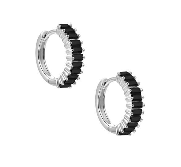 Miracle black hoops
