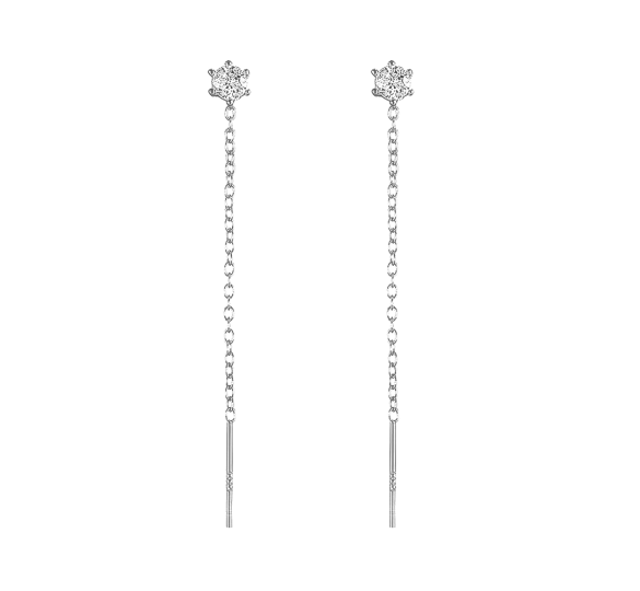 Chain crystal dot