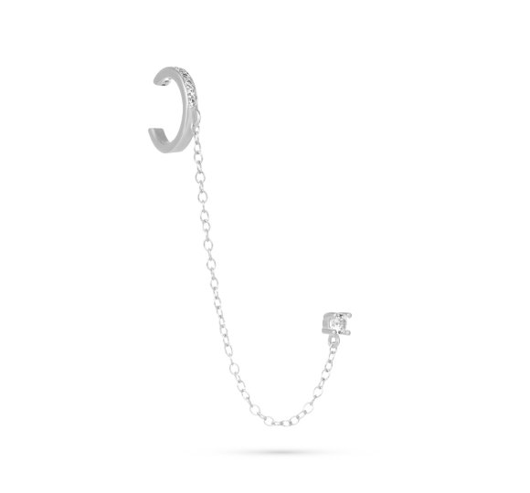 Zircon dot and cuff