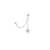Starlight chain earrings