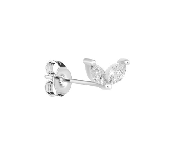 Palm stud white