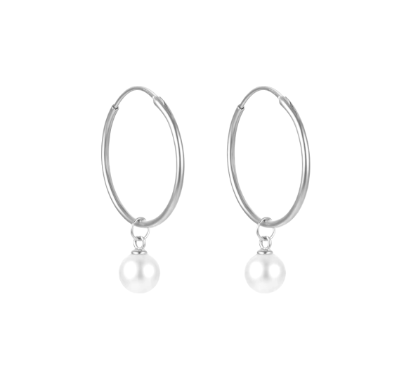 Pearl hoops