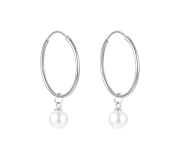 Pearl hoops