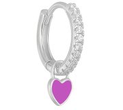 Candy heart purple