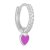 Candy heart purple