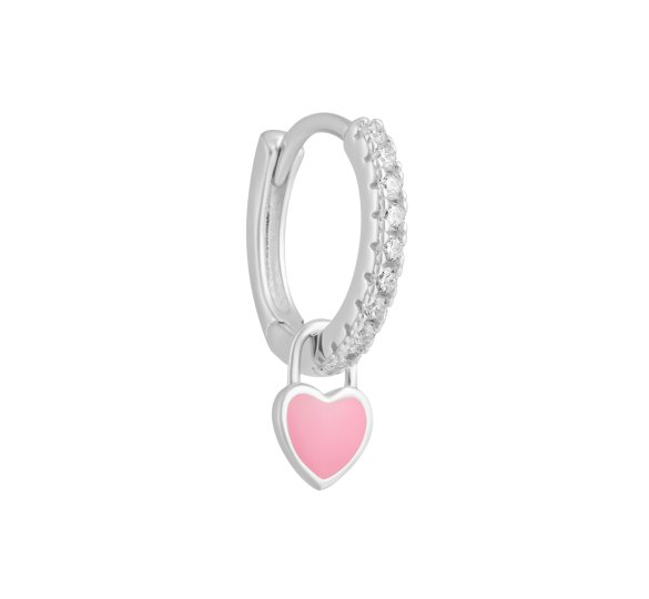 Heart candy pink