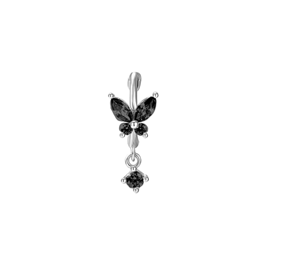 Magic black butterfly