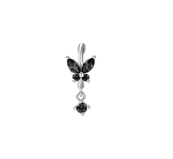 Magic black butterfly