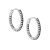 Infinity hoop black 