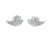 Angel Wings – kolczyki sztyft anielskie skrzydła