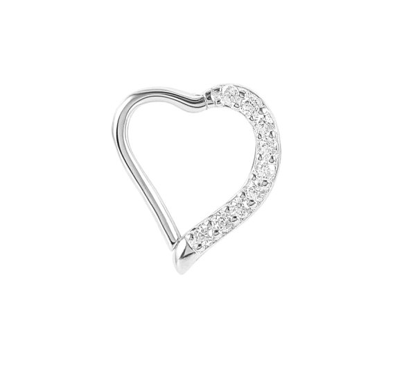 Heart piercing Left