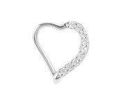 Heart piercing Left