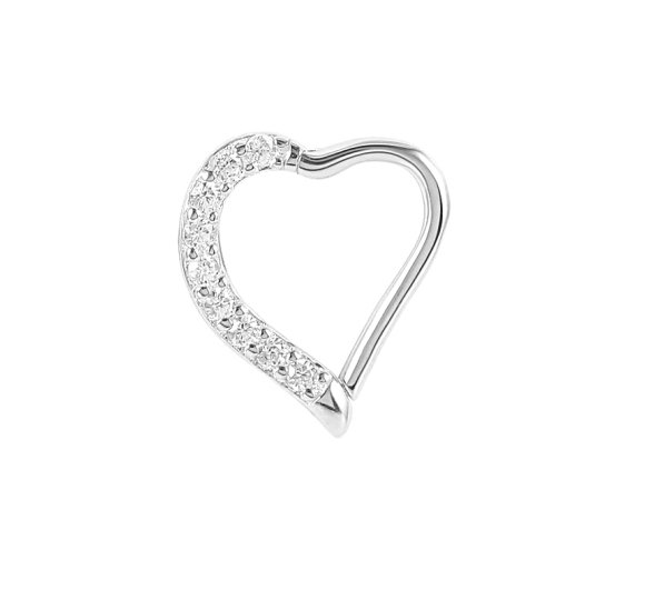 Heart piercing Right