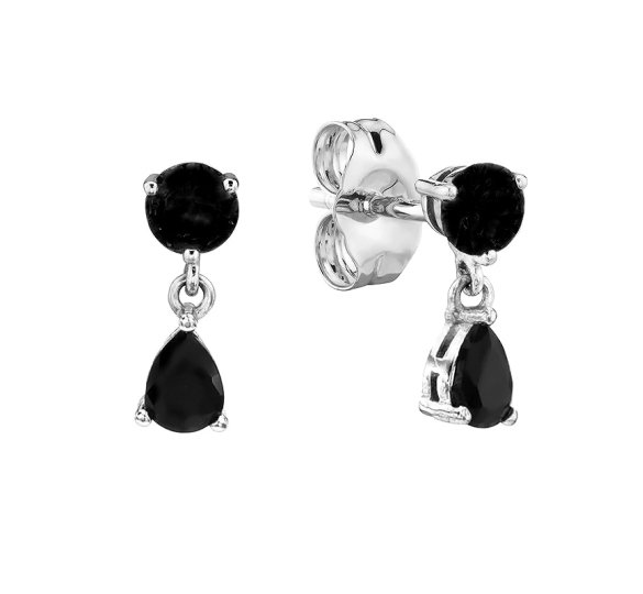 Black diamond stud