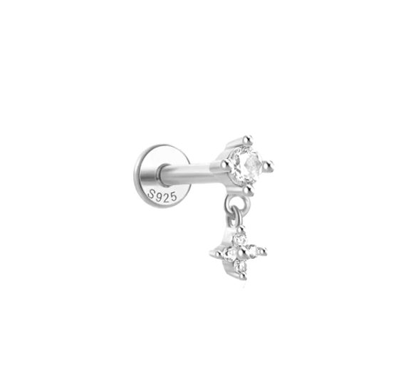 Flower daisy labret