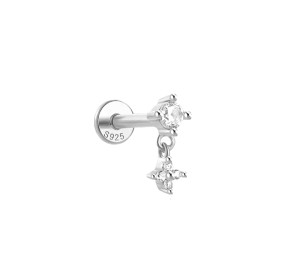 Flower daisy labret