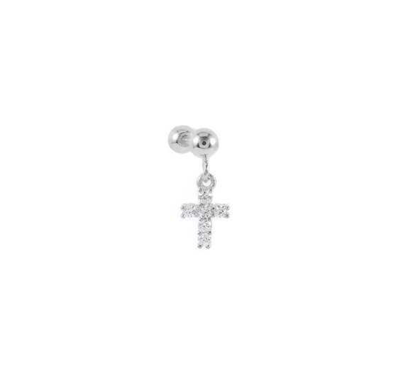Cross helix piercing 