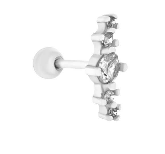 Five brilliant piercing