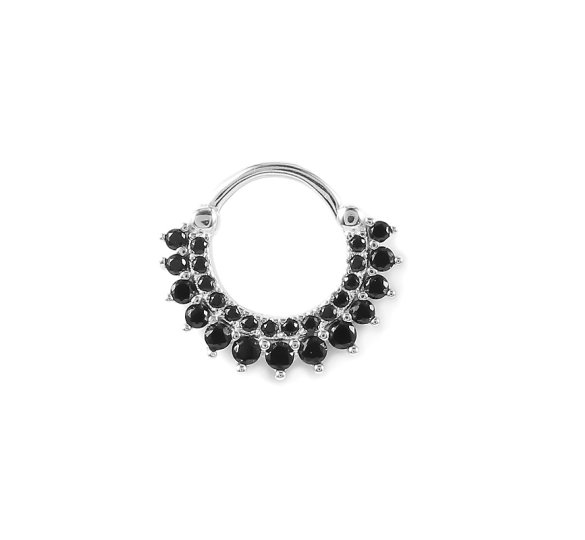 Black shine piercing