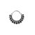 Black shine piercing