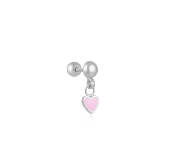 Pink heart hanging