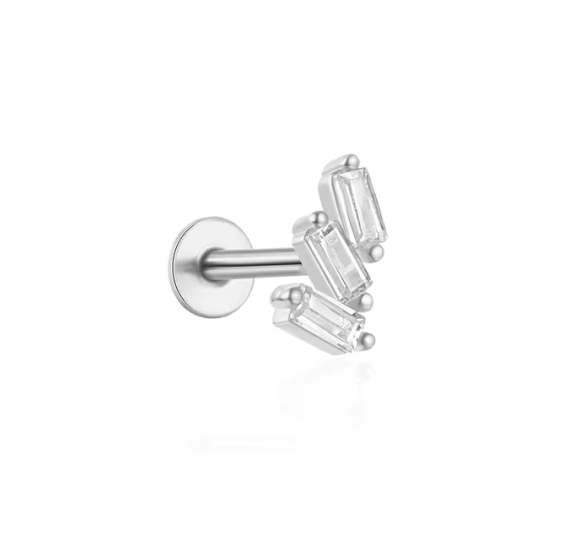 Trippel square piercing