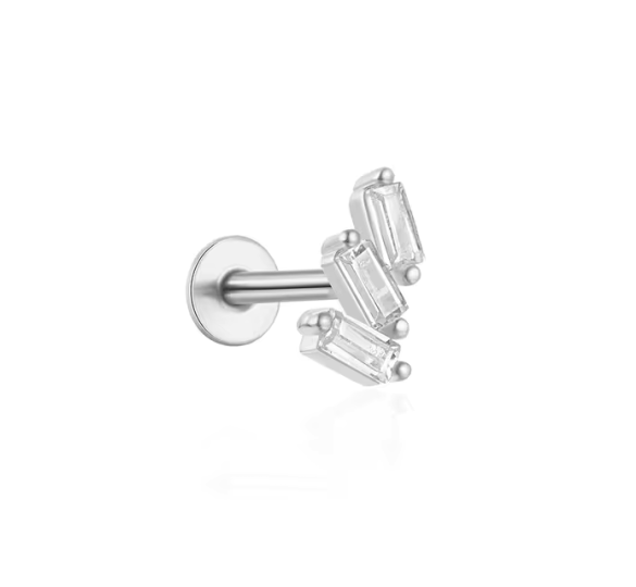 Trippel square piercing