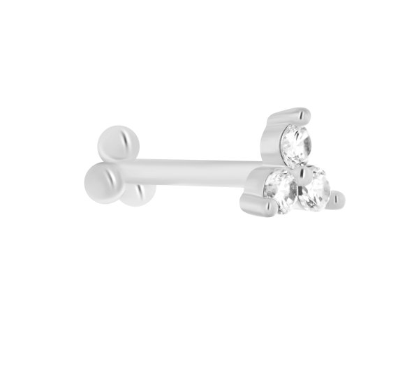 Reversible trinity piercing