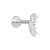 Triple brilant labret