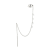 Chain cuff earring