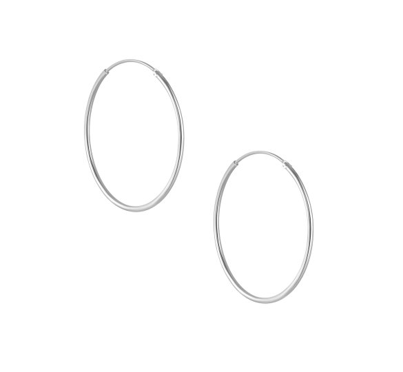 Hoop earrings L