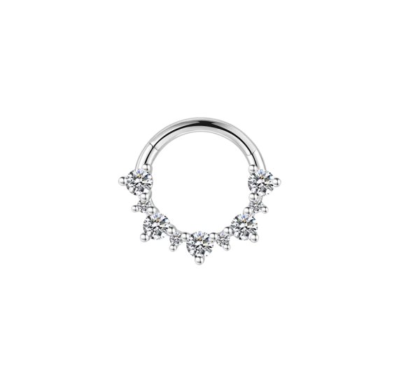 Diamond daith piercing