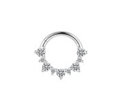 Diamond daith piercing