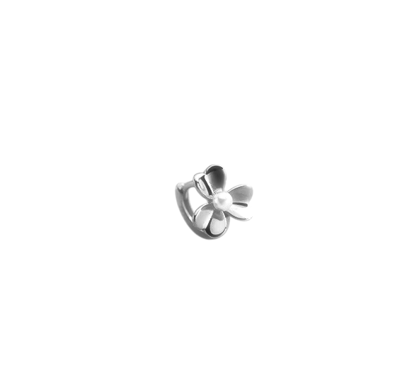 Tiny flower hoop
