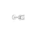 Crystal piercing L