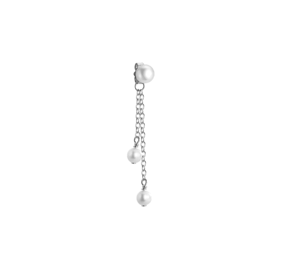 Pearl drop earrings