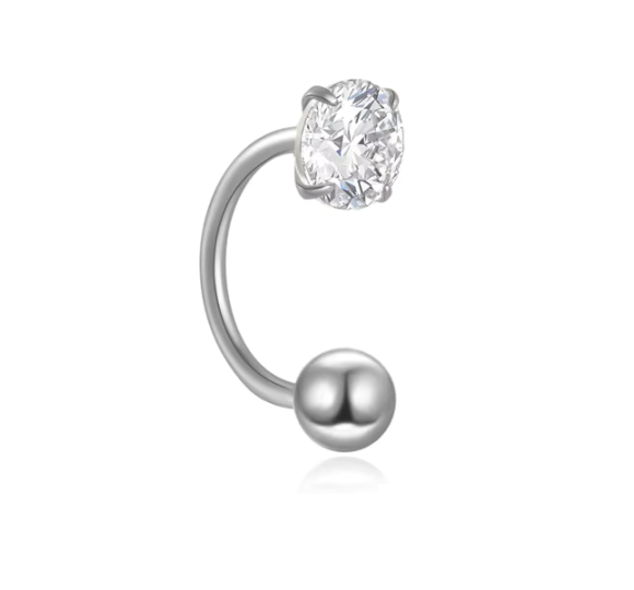 Upside down earring