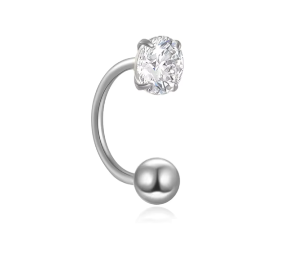 Upside down earring