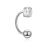 Upside down earring