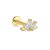 Crystal leaf labret